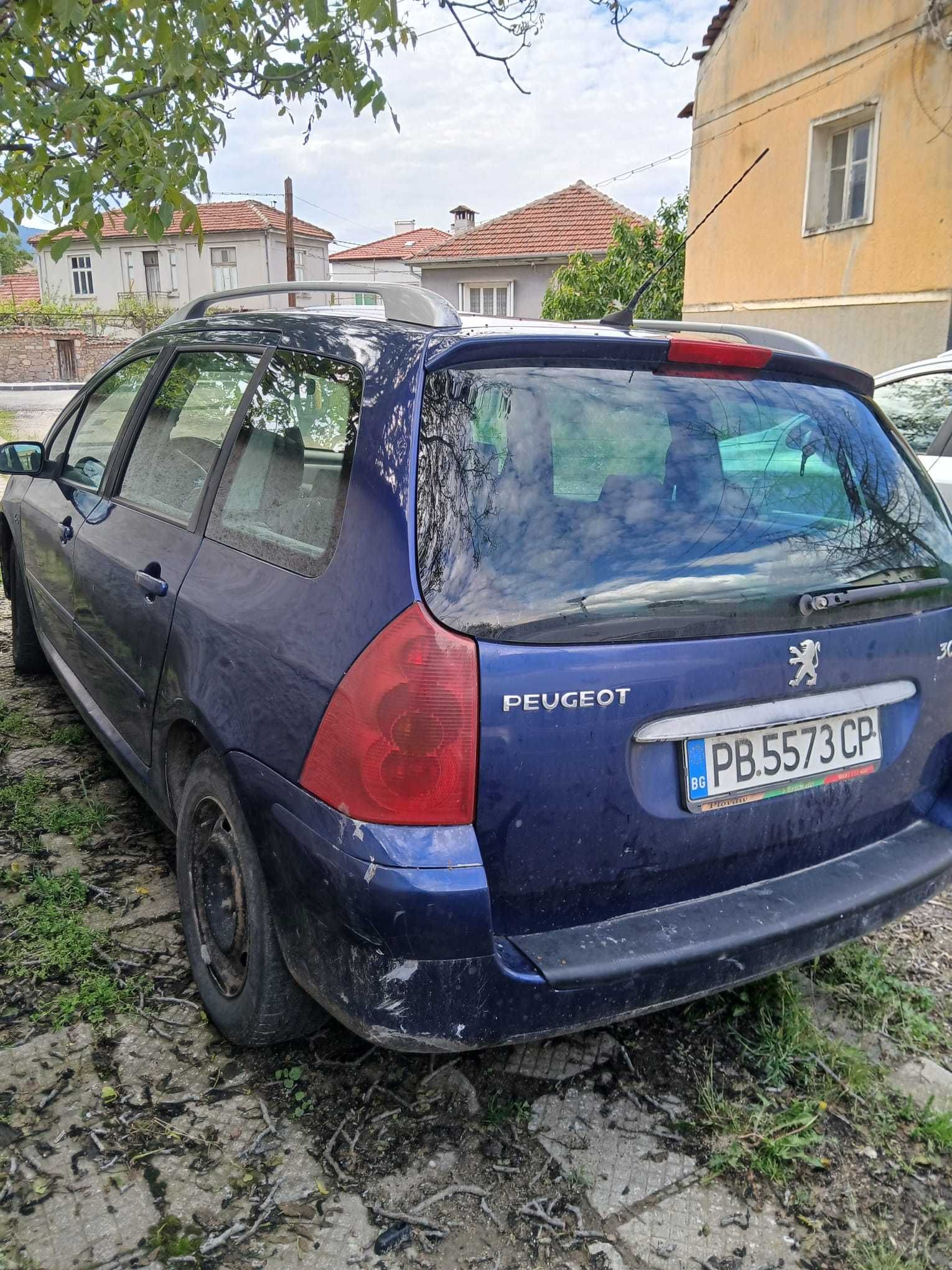 Пежо 307 sw 2000hd 107konski sili 2004 godina. На части