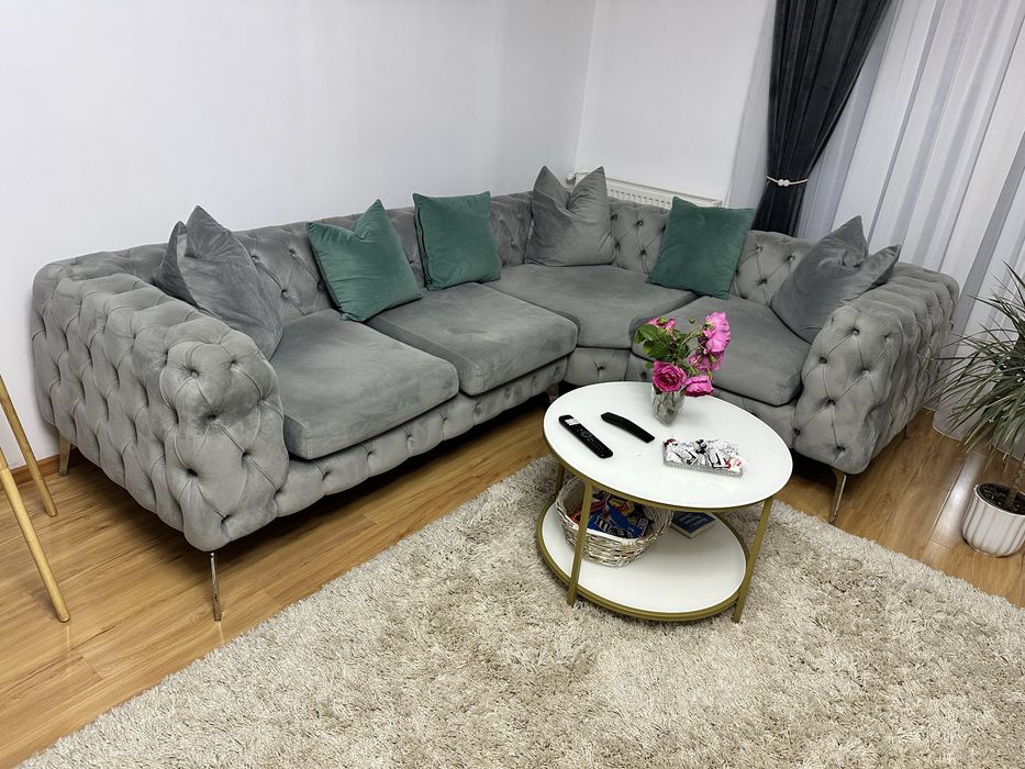 Vand canapea/ coltar chesterfield