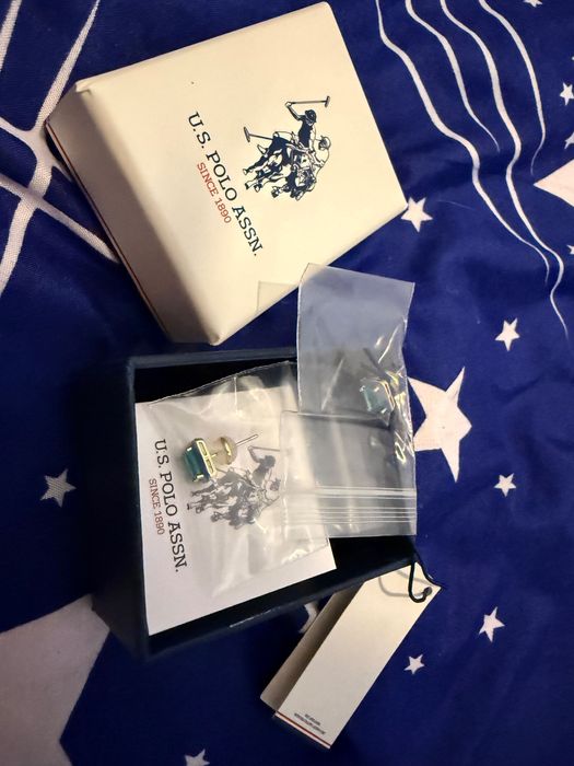 U.S. POLO ASSN. – оригинални обеци, нови
