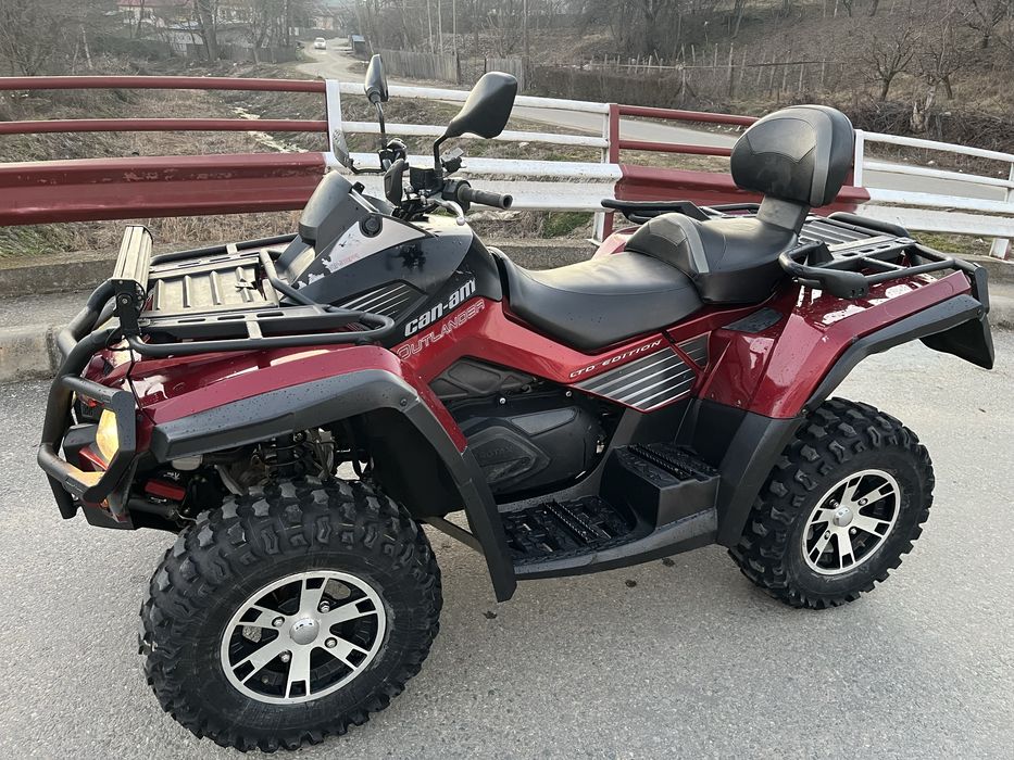 Can am outlander 800R LTD edition an fab 2009 stare impecabilă