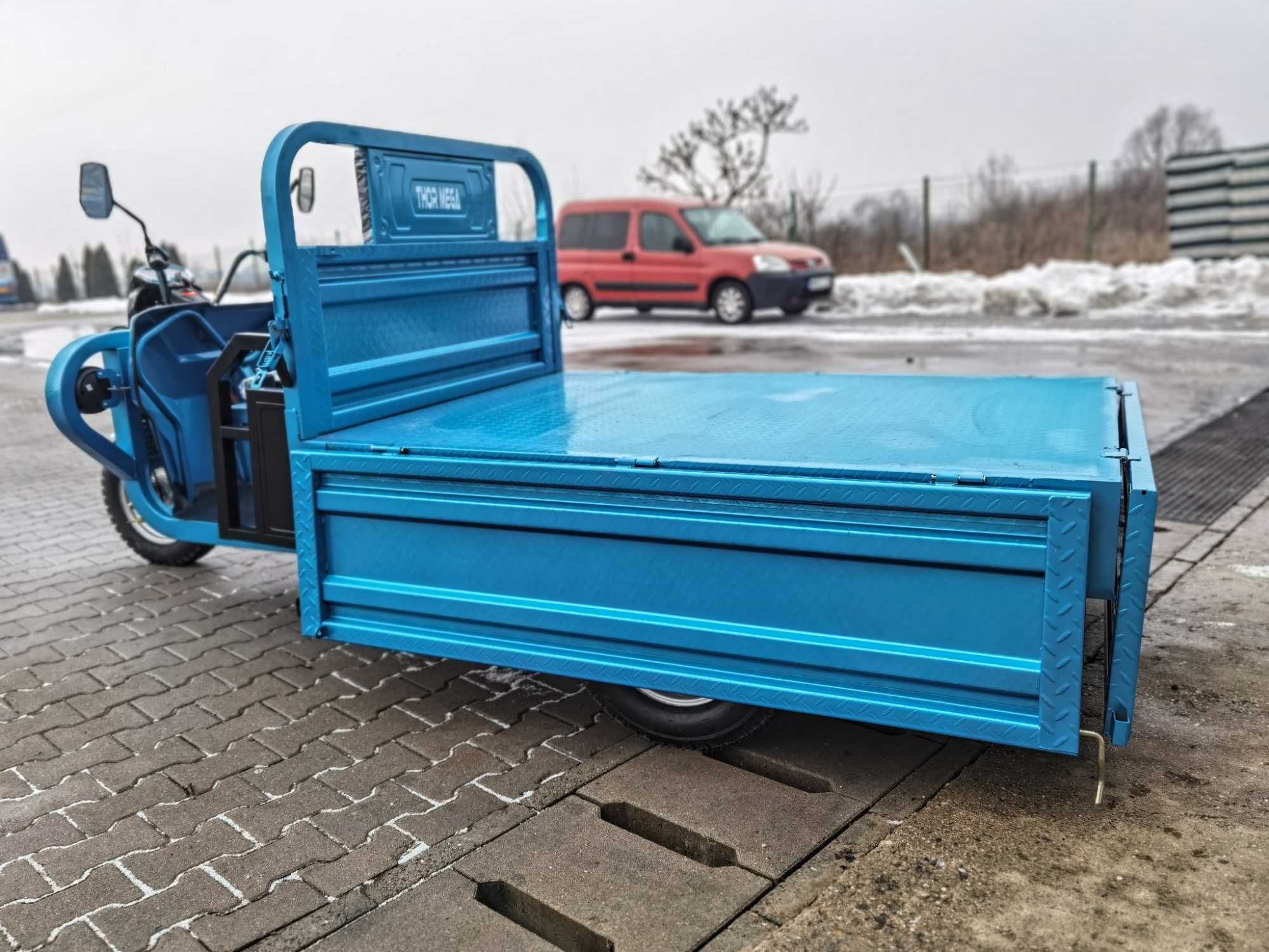 Triciclu electric Thor MEGA 1500W 1000kg nou Agramix