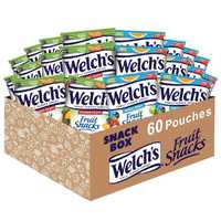 Фруктовые закуски Welch’s, упаковка фруктовых и летних фруктов,