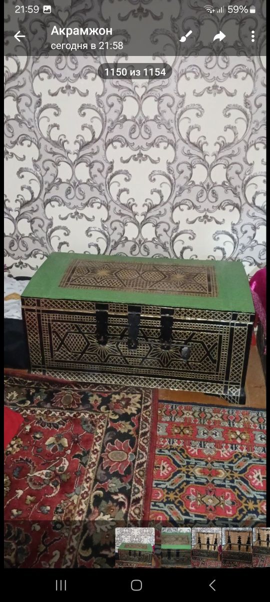 Продаётся сундук старинный