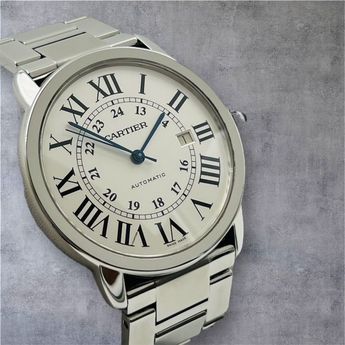 Cartier Ronde Solo мъжки часовник като нов