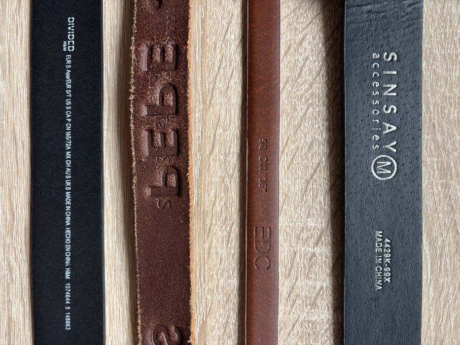 Дамски кожени колани