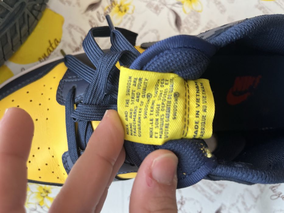Nike Dunk Michigan Чисто Нови