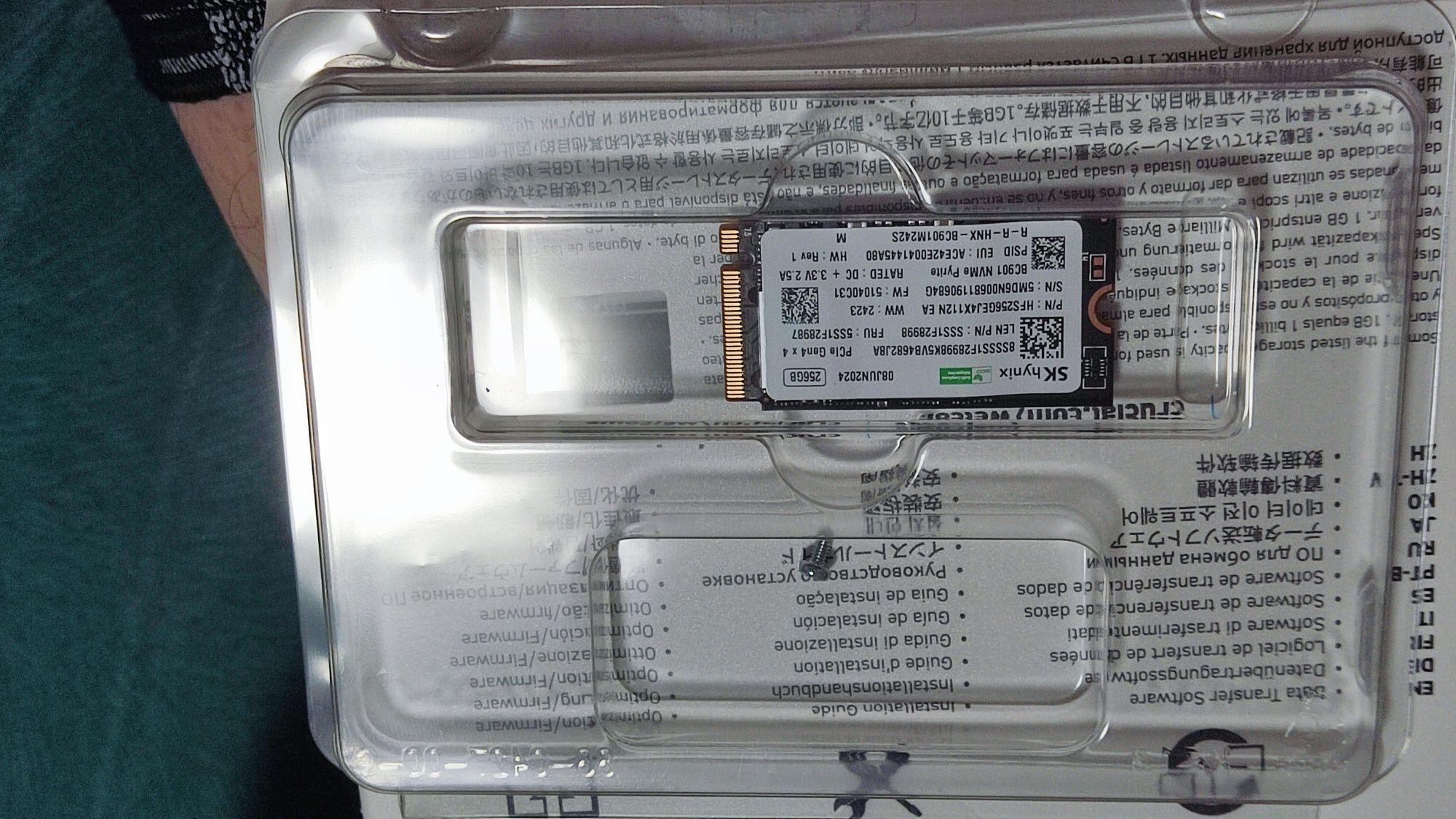 sk hynix SSD/256gb