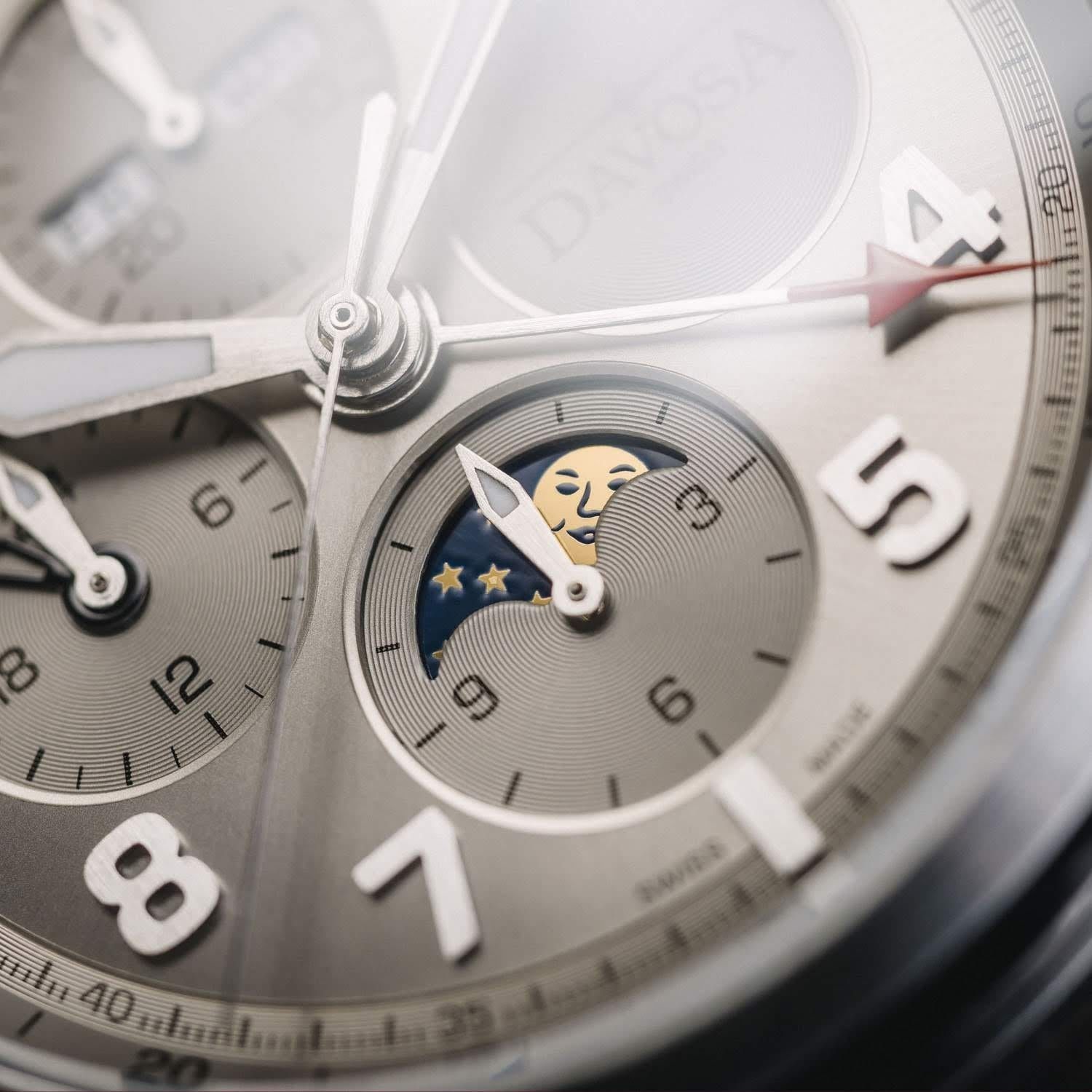 DAVOSA Newton Pilot Moonphase Chronograph