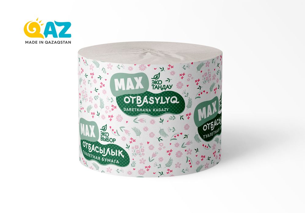Туалетная бумага ОТБАСЫЛЫК МАКС дәретхана қағазы Астана