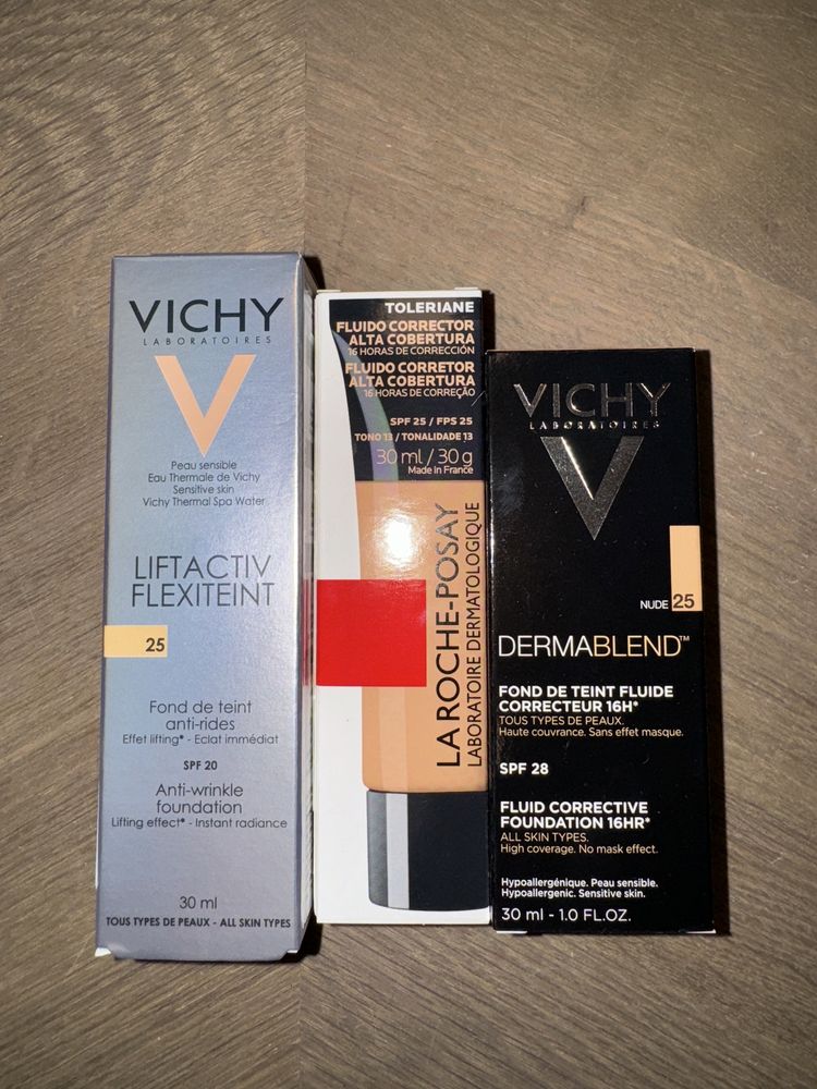 Кабуки четка за фон дьо тен Vichy, козметика на изгодни цени