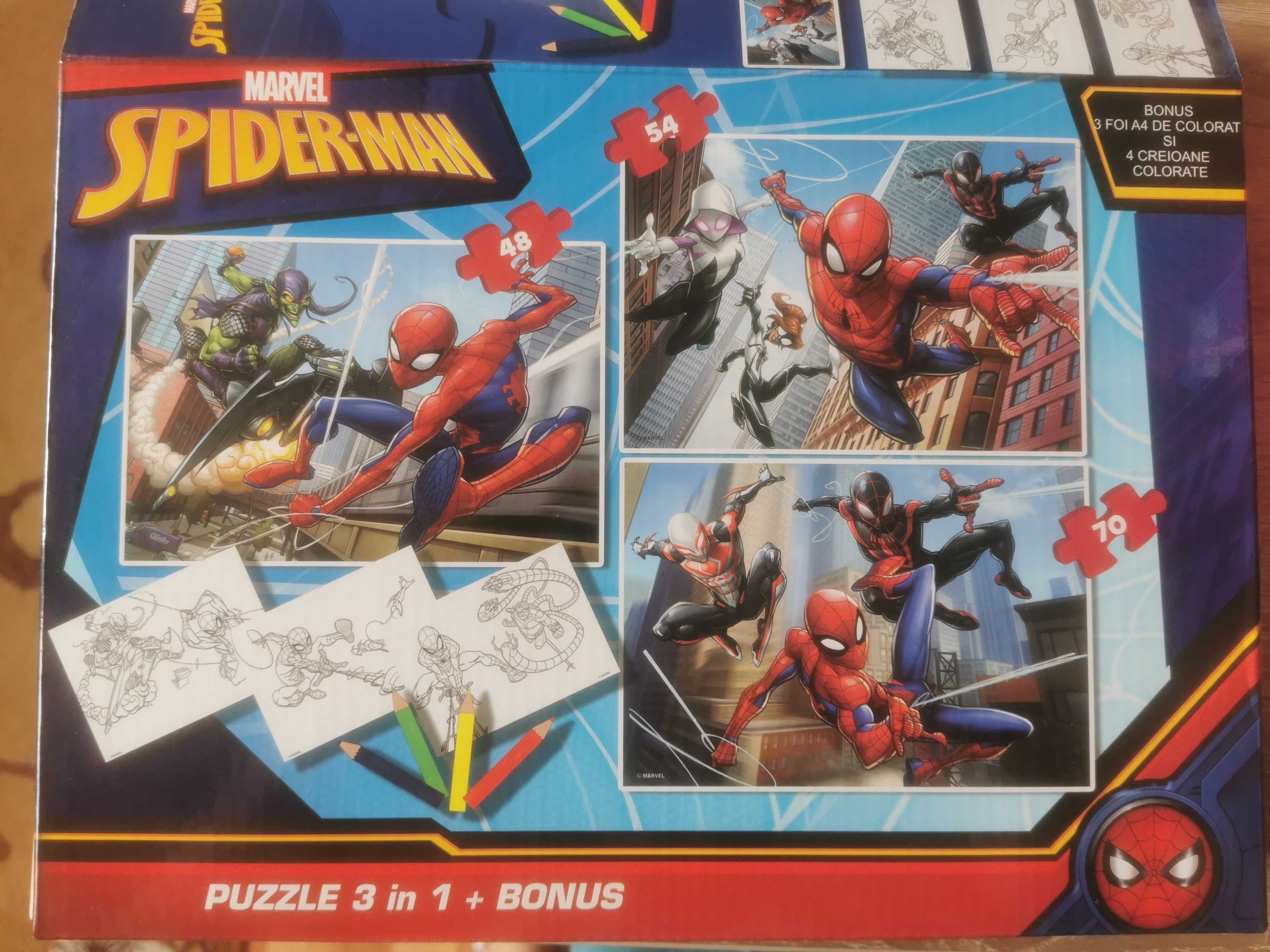 Puzzle noi Spiderman sigilate