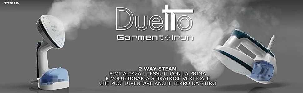 Вертикална парна ютия Ariete 6246 Duetto Garment