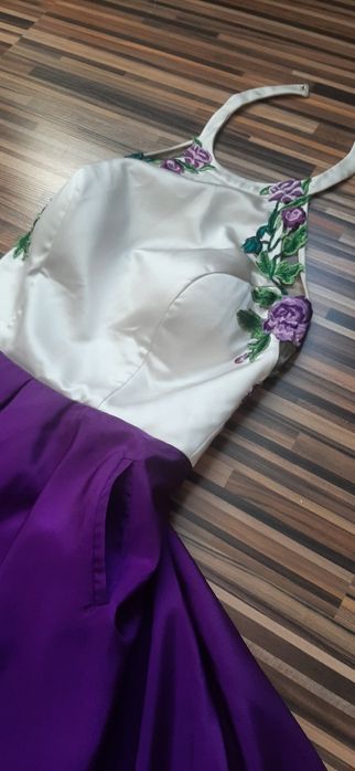 Rochie in două culori