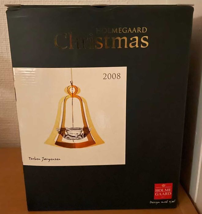Коледен свещник Holmegaard 2008 г.