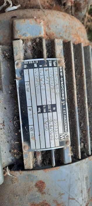 Reductor cu motor 380V
