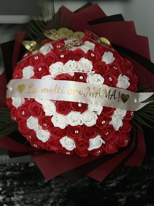 Buchet din trandafiri de sapun