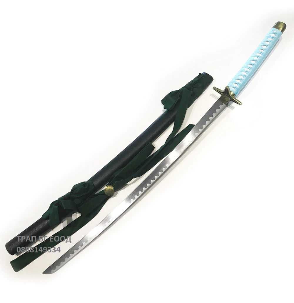 Катана Katana Меч Hyorinmaru Hijikata Toushirou Zanpakuto Bleach Blue