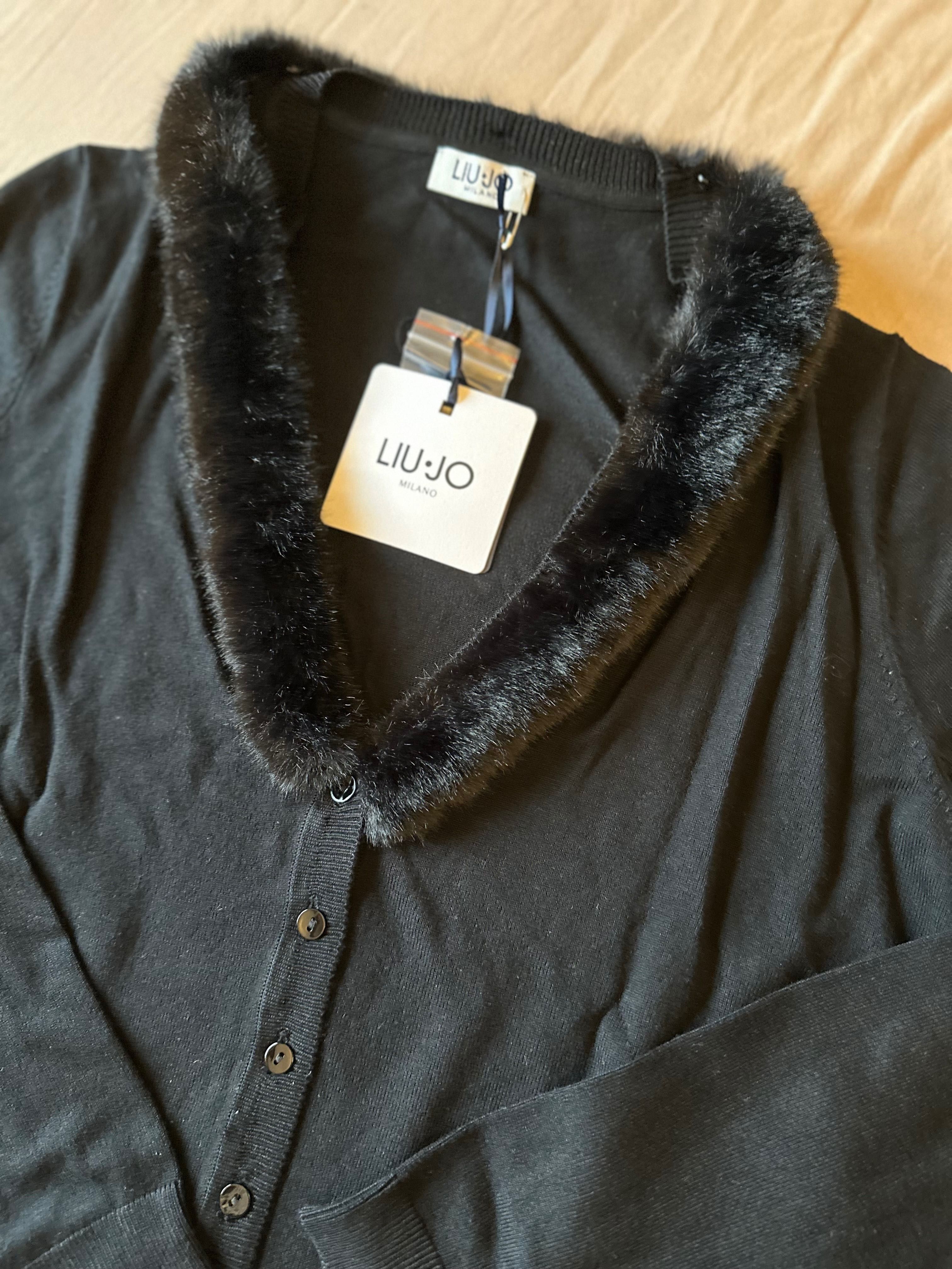 Cardigan cu blană Liu’Jo