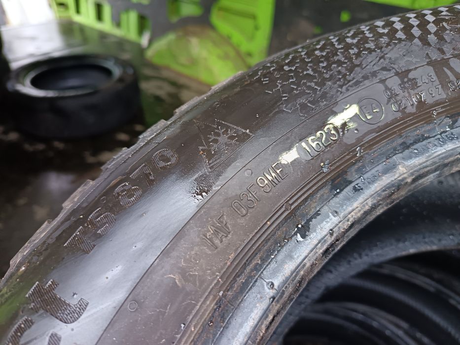 Anvelope MS iarna 205 55 16 continental 2023 și 2024 6.8-7.5mm