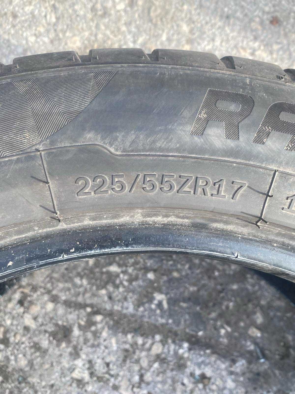 2 броя Летни Гуми Powertrac 225/55 R17 DOT 1422 ном 105