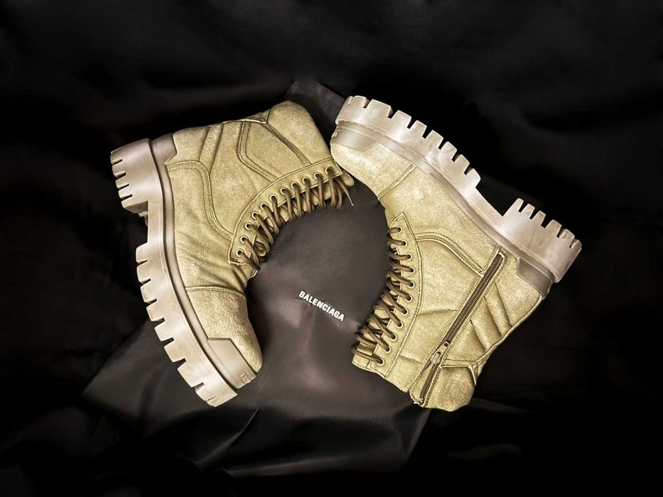 Balenciaga Combat Strike Boots EU44/Баленсиага Комбат Страйк