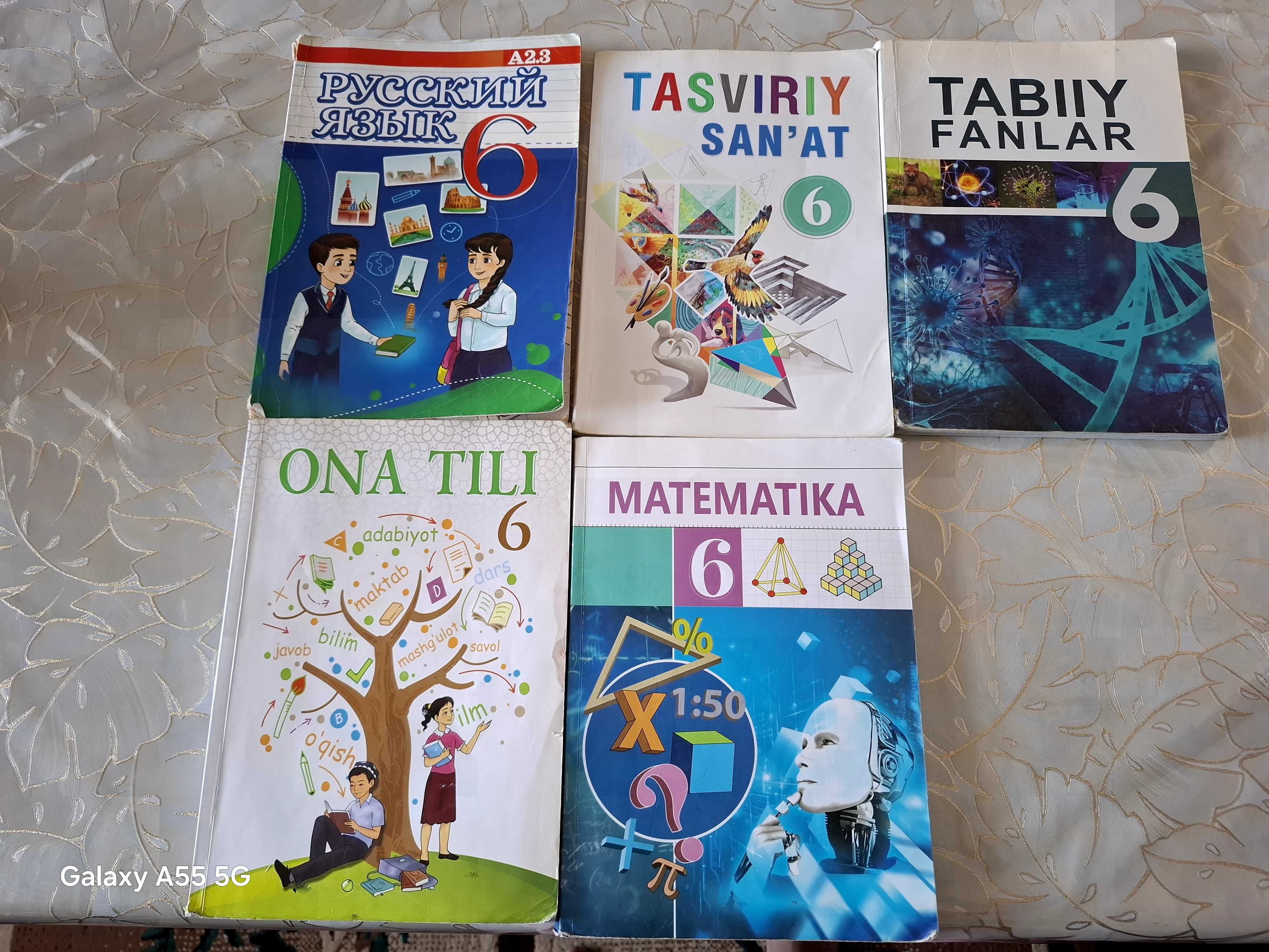Книжки б/у 6 класс