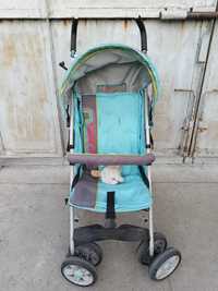 Продам коляску и стульчик для кормления в нормальном состоянии