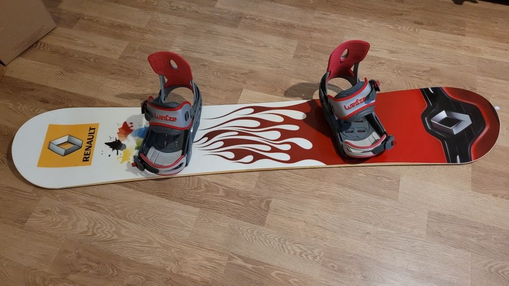 Placa snowboard Olimpic 166 wide cu legături Wedze