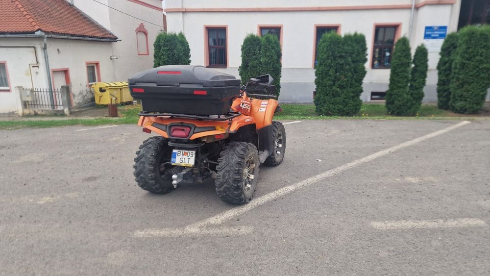 Vând ATV

ATV CFMOTO CFORCE 450S – 400cc, 2019 – În stare foarte bună