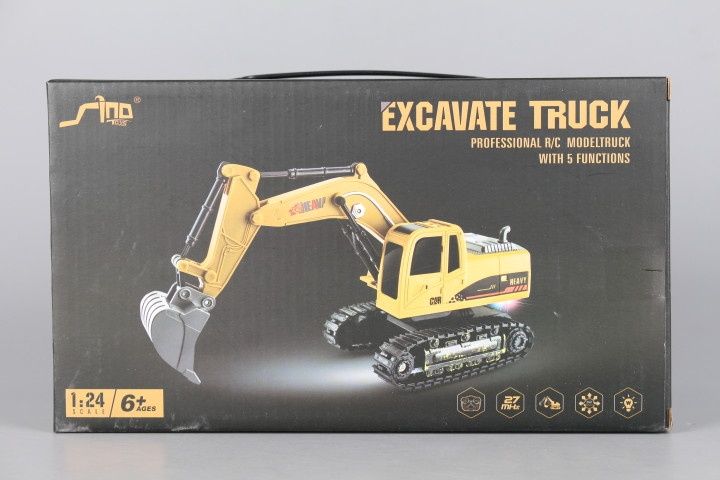 Радиоуправляем багер със зареждаща се батерия