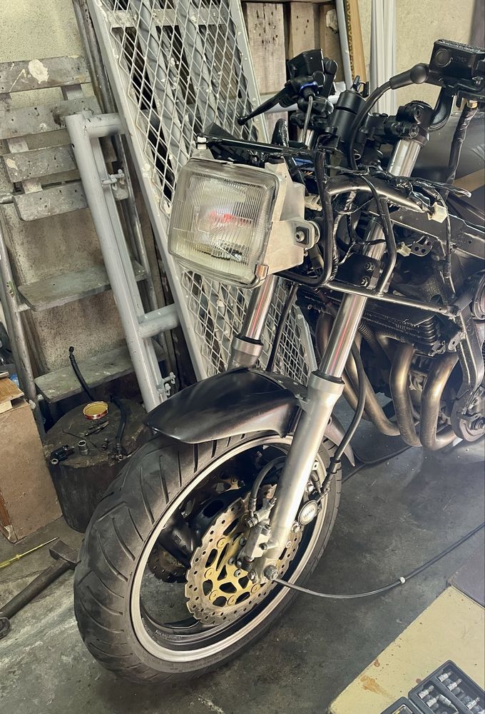 Yamaha FJ1200 на части