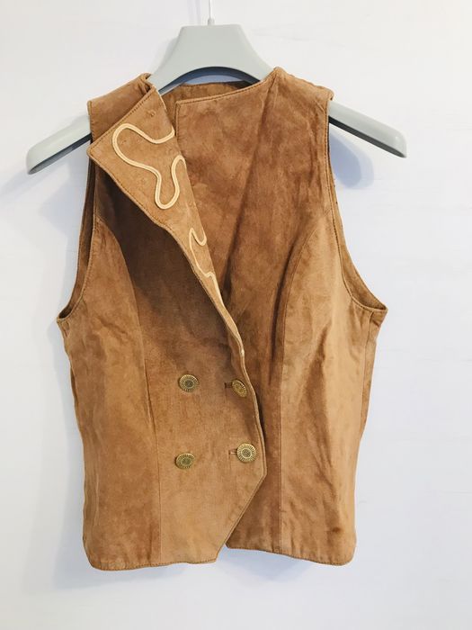 Vesta de dama din piele naturala