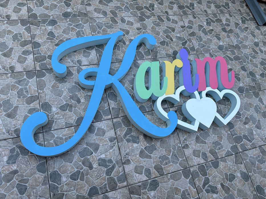 Litere volumetrice, machete tort, sigle firma, decoratiuni polistiren