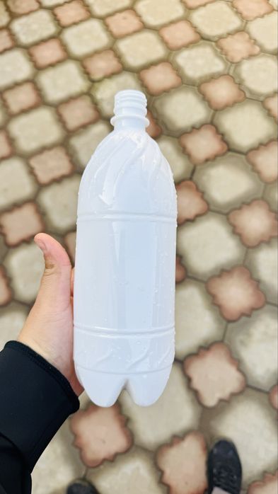 1 л белый баклашка