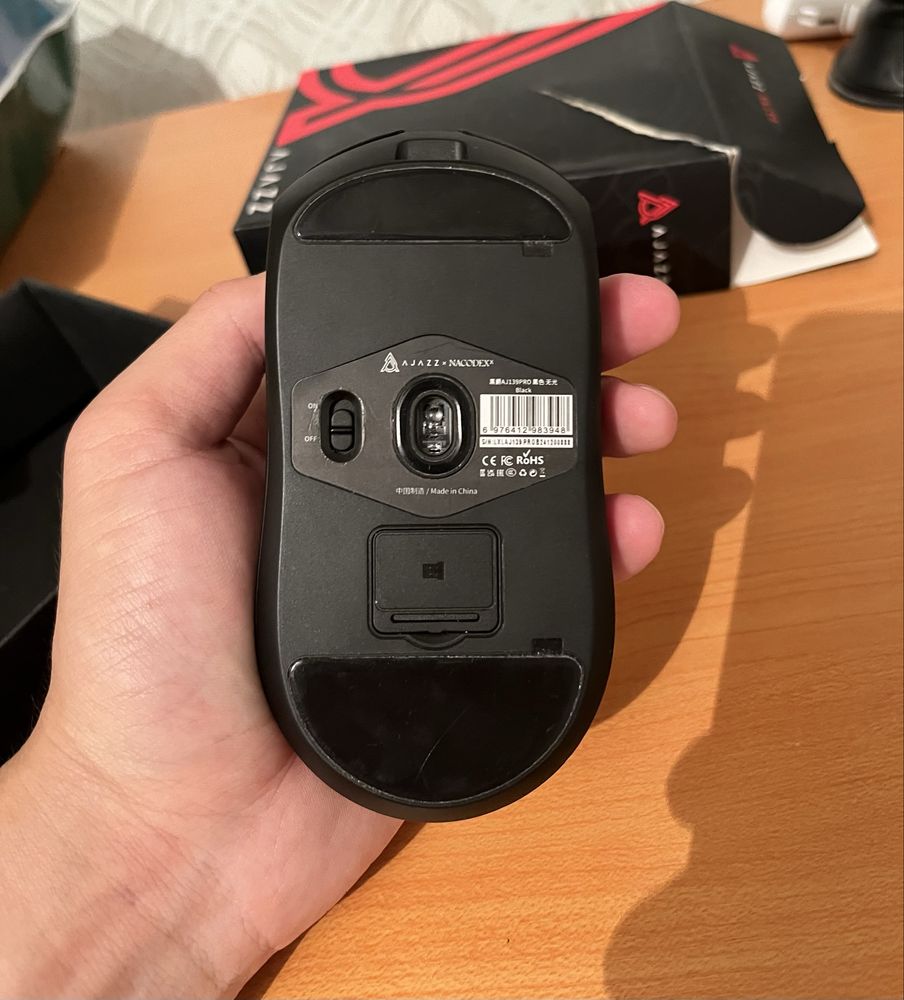 Мышь Ajazz Aj139pro черный