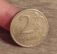 Монета 2 рубля .