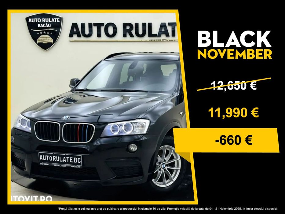 BMW X3 BMW X3 xDrive20d 184CP 2012 Pachet M/// Euro 5