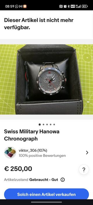 Oferta! Ceas swiss military hanowa