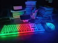 Клавиатура и мышка ргб подсветка