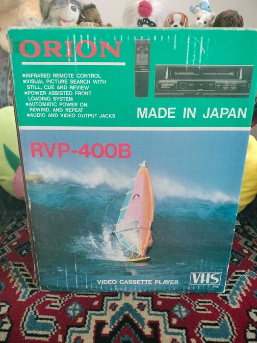 Video Player VHS Orion RVP-400B – Ca Nou, Model Rar, cu Telecomandă