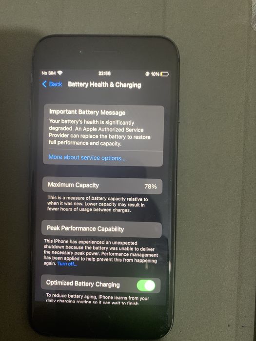 Iphone 8 64 talik 78 yomks