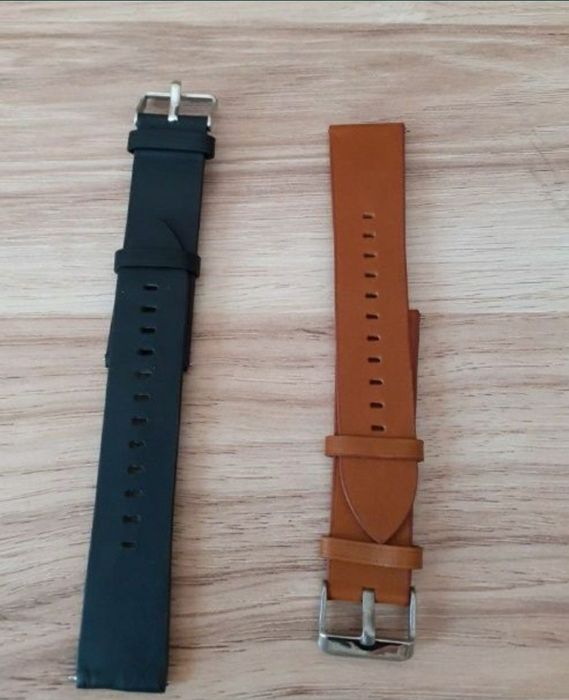 Curea ceas piele neagra maro 22mm 22 Tissot omega orient Seiko Galaxy