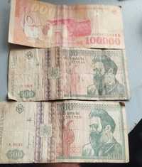 Vând bancnote de 100.000lei  500 lei