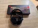Tastatura Redragon Draconic Pro Black Mecanica cu Casti Corsair Gaming