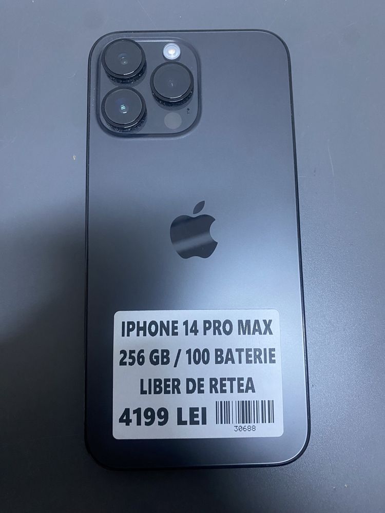 Iphone 14 pro max 256 GB / 100 baterie #30688