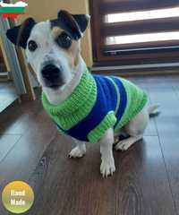 дреха за куче, пуловер за куче, кучешка дреха, плетена дреха за куче