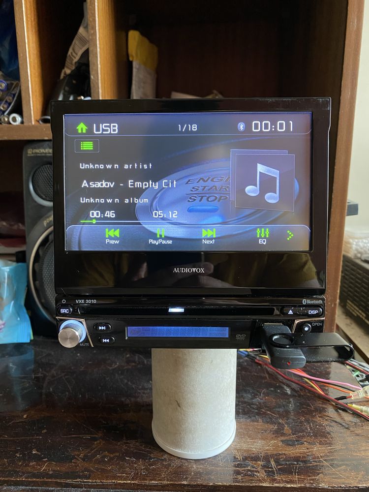 AUDIOVOX (Germany) - DVD BLUETOOTH USB CD mp3 плеър за кола сд радио