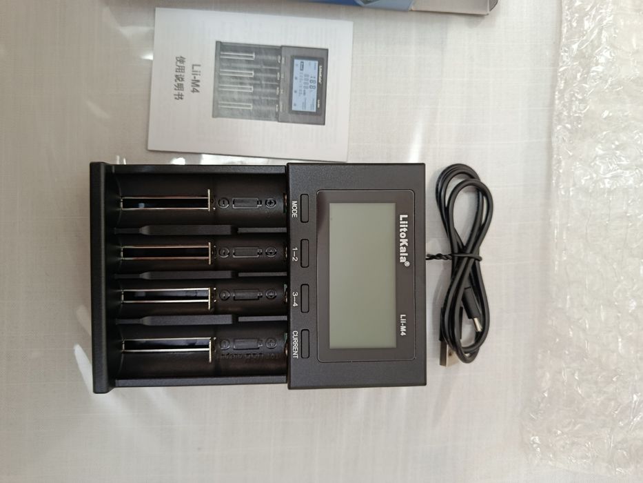 LiitoKala Lii-M4 Зарядное устройство для аккумуляторных батарей