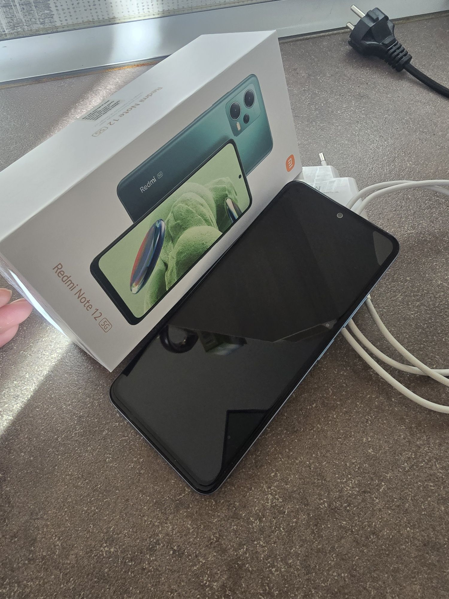Xiaomi Redmi Note 12 5G Ice blue КАТО НОВ с оставаща гаранция!