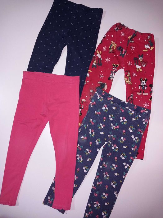 Детски дрешки за момиченце - комплекти 98-104см. + Кецове на Benetton